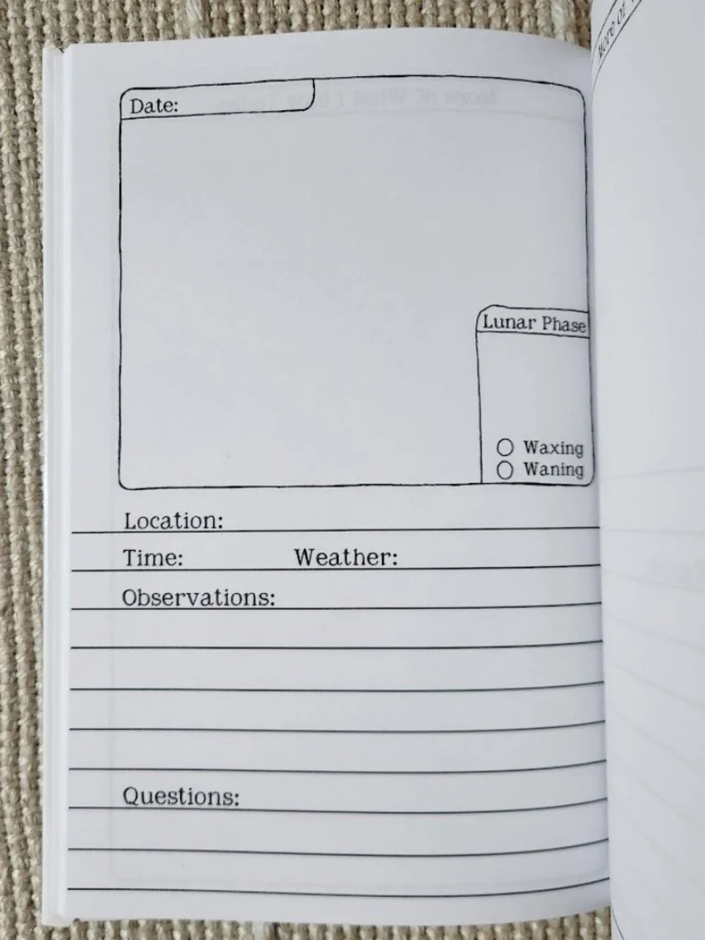 NEW Nature Journal for Kids Activity Book Notebook Hardcover Book Birdwatching B